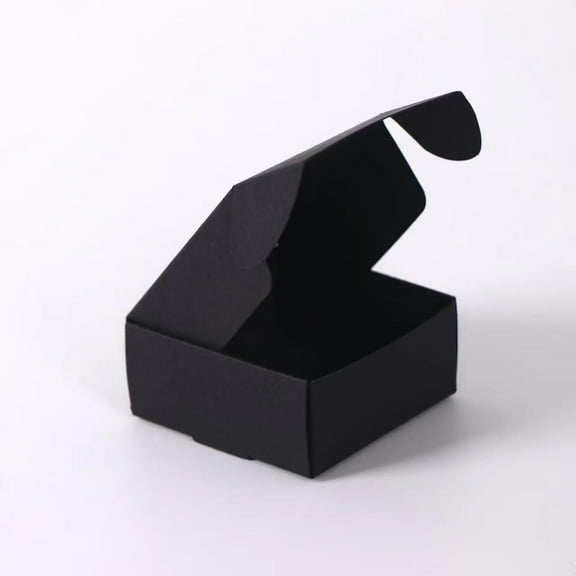 100PC Paper Box Creative Jewelry Gift Box Boutique Handmade Flower Decorate Mini 2.16 X 2.16 X 0.98