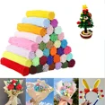 thumbnail image 1 of 100PC Pipe Cleaners Craft, Pipe Cleaners Craft, DIY Simulation Bouquet Materials,30 Colors Craft Pipe Cleaners Bulk(6mm x 12in), 1 of 7