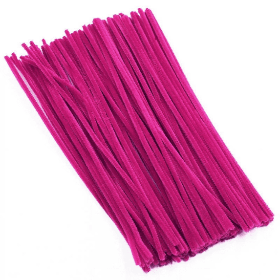 100PC Pipe Cleaners, Multi-Colored Chenille Stems DIY Simulation Bouquet Materials Pipe Cleaners Craft, , Assorted Colors Art Crafts, Color Craft Pipe Decorations