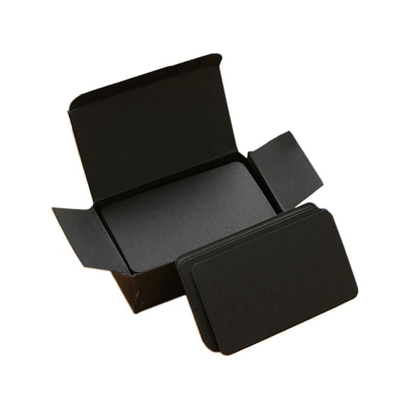 100PC Small Blank Paper Message Note Business Cards Double-Sided for DIY Gift