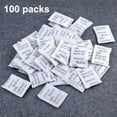 thumbnail image 1 of 100PCS 1 Gram Safe Desiccant Packs, Premium Silica Gel Packets, Desiccant Moisture Absorbers for Storage White, 1 of 6