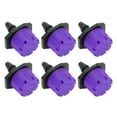 thumbnail image 1 of 100PCS 360 Degree Adjustable Irrigation Sprinkler 1/4in Drip Irrigation Emitter for Watering SystemPurple, 1 of 8