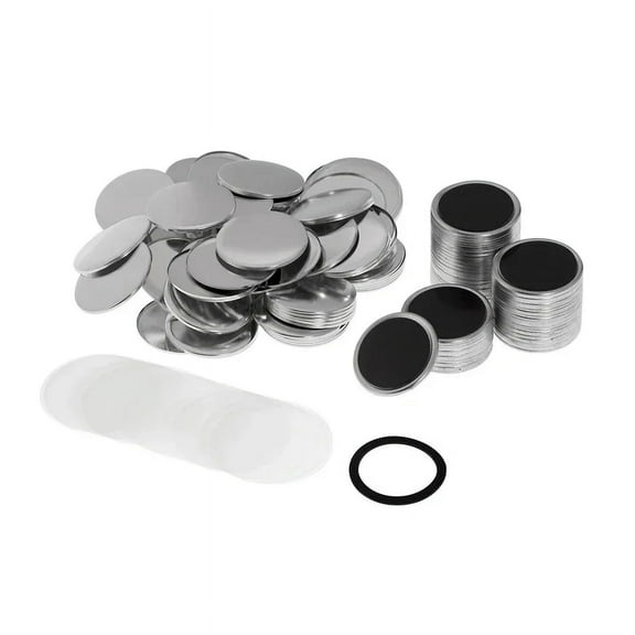 100PCS 44mm Magnet Refrigerator Badge Pin Button Maker Parts DIY Badge Button Pins ,Beginner-Friendly