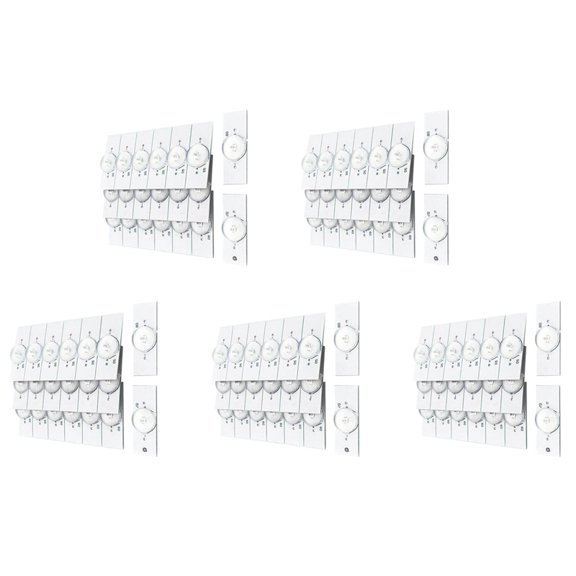 100PCS 6V SMD Lamp Beads with Optical Lens Fliter for LED TV Repair Led Light Strip Part Accessories
