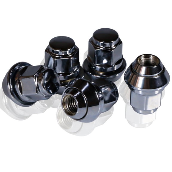 100PCS A Set, M12*1.5mm OEM Style Factory Lug Nuts, Hex Lug Nuts, Fit For Ford, Wheel Nuts, 1.37in 19mm