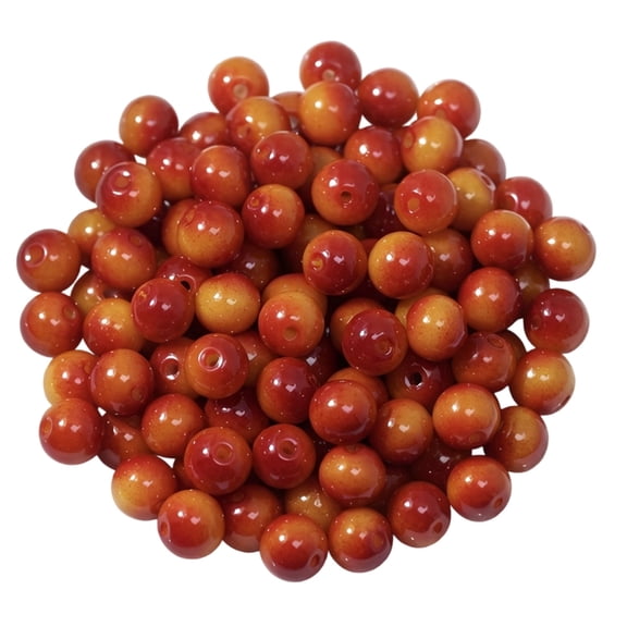 100PCS Assorted Glass Beads For Jewelry Making Bracelets Necklaces Craft Supplies