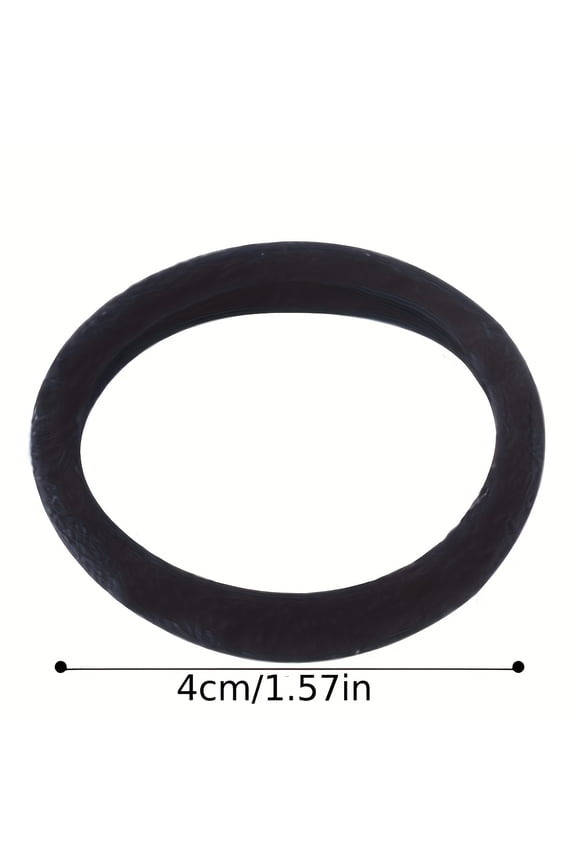 100PCS Black Hair Ties for Women & Girls – Thick, Seamless, No-Damage Elastic Ponytail Holders, Durable, Stretchy Hair Bands for Daily Use & Travel