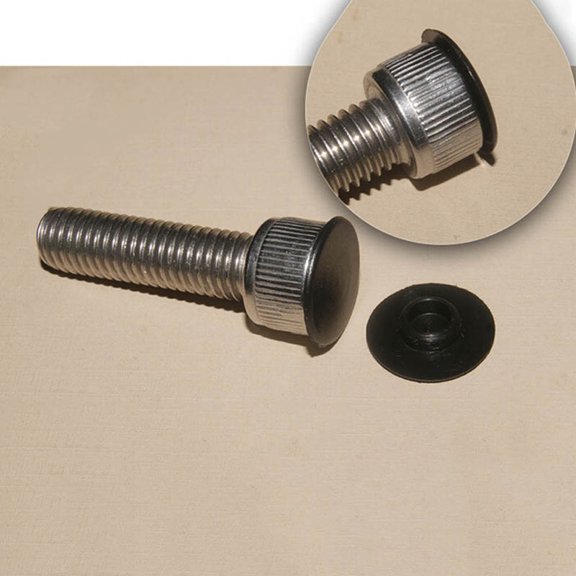 100PCS Black Hex Socket Allen Bolt Screw Nut Hexagon Head Cover Cap Protector