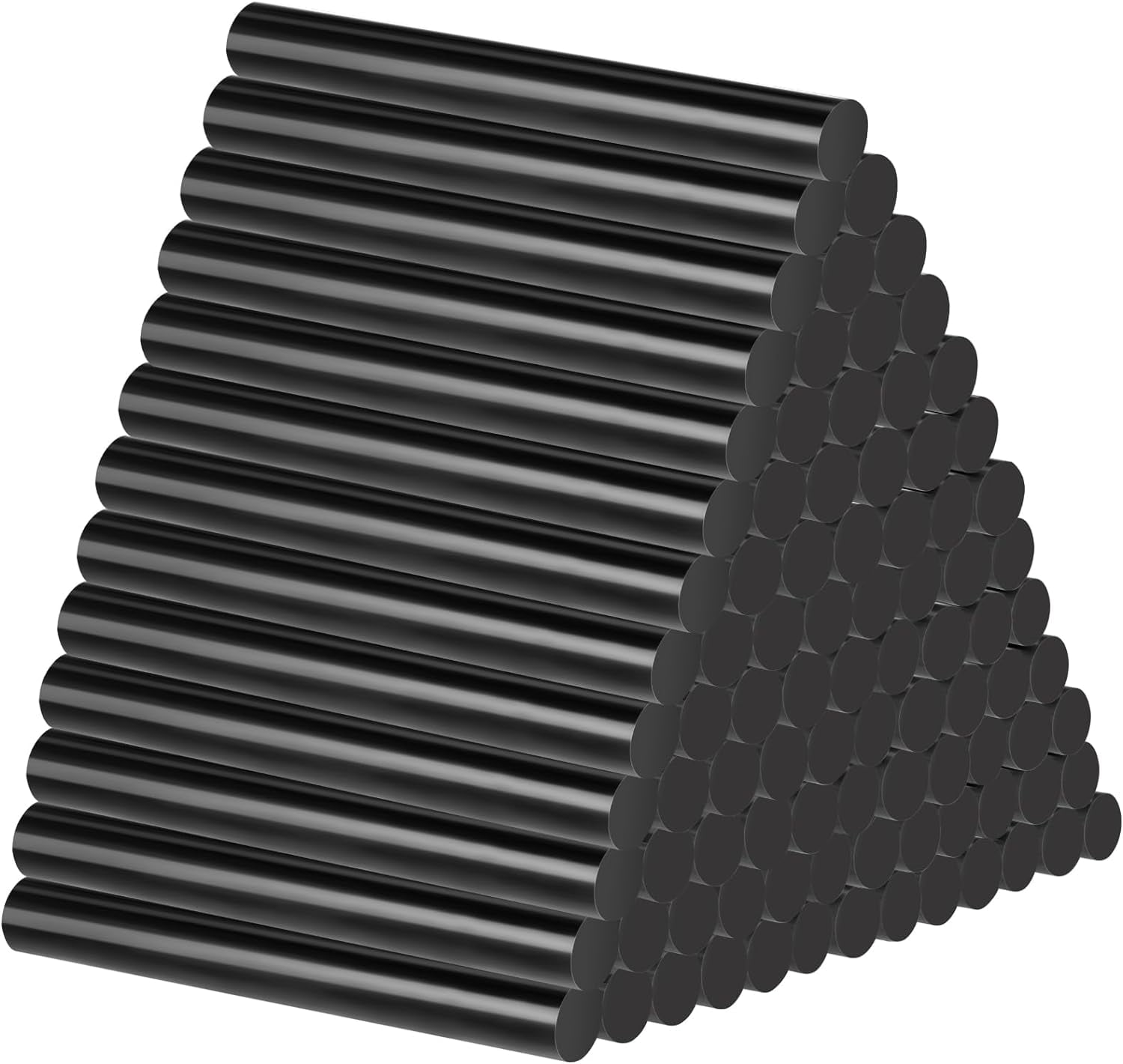 100PCS Black Hot Glue Sticks, ENPOINT 36 Pack Mini Hot Melt Glue Sticks