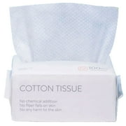 100PCS Cotton Disposable Face Wash Towels Travel Friendly Makeup Removal Soft Facial Tissues