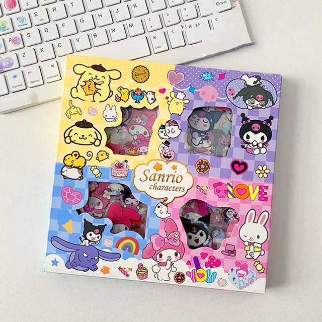 100PCS Cute Stickers Gift Box Set DIY Phone Waterproof Cartoon