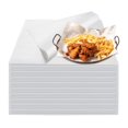 thumbnail image 1 of 100PCS Deli Paper Sheets 12×12", Unbleached White Wax Paper Sheets for Food Basket Liners, Precut Parchment Paper Baking Sheets for Cookies, Grease Resistant Sandwich Wrappering Paper by, 1 of 4