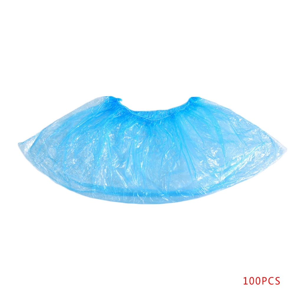 100PCS Disposable Boot Shoes Covers Indoor Protect Home Floors