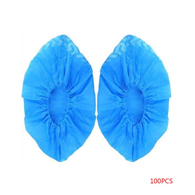 100PCS Disposable Boot Shoes Covers NonSlip for Indoor Protect Home Floors Outdoors