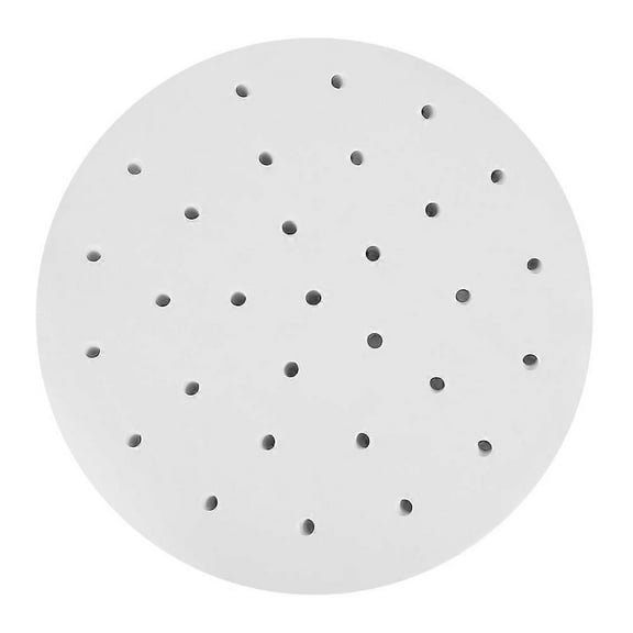 100PCS Disposable Perforated Steamer Paper Steaming Basket Liners Mat Kitchen Tools Accessories