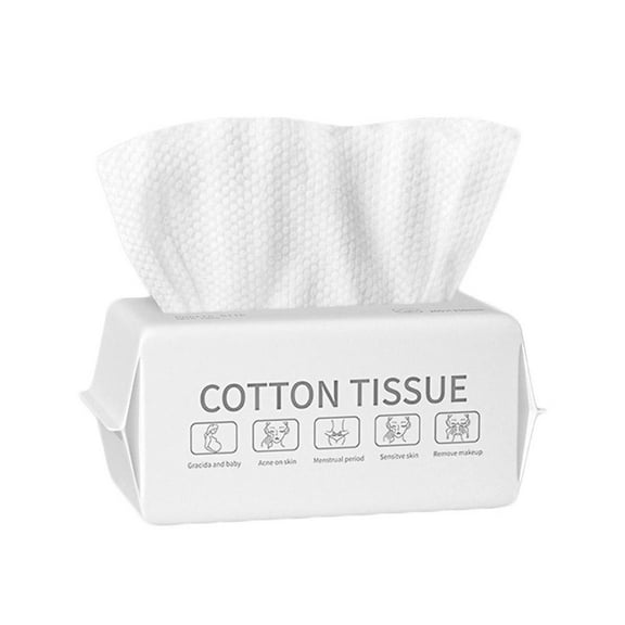 100PCS Disposable Wash Face Towel Clean Face Towel Make of Cotton Remove Make ,я G0P5
