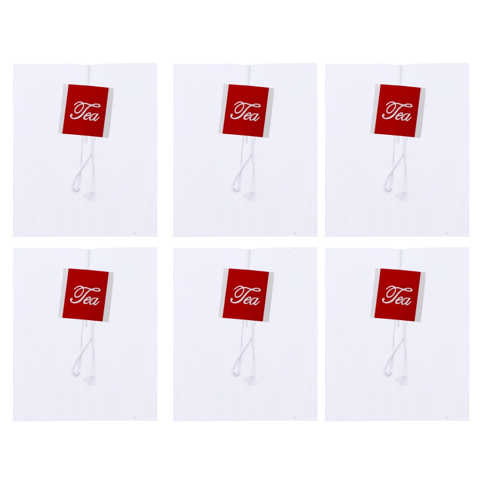 100PCS Drawstring Seal Filter Tea Bags Empty Bags for Loose Tea and