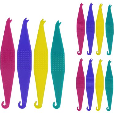 Easyinsmile Dental Orthodontic Elastic Placers - Mixed Color Rubber Band Placers (100 Pcs)