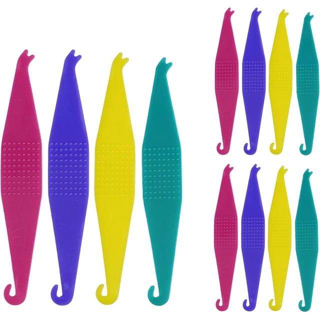 Easyinsmile Dental Orthodontic Elastic Placers - Mixed Color Rubber Band Placers (100 Pcs)