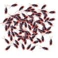 thumbnail image 1 of 100PCS Fake Roach Prank T+oy Novelty Stress Relief Sensory T+oy Funny Gag T+oy for Prank Activities Party Favors Holiday Entertainment Relaxing Gadget, 1 of 9