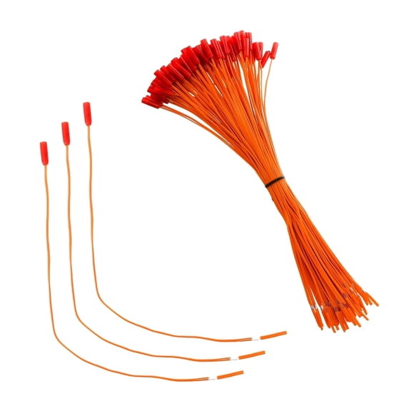 100PCS 30cm( 11.8in) Fireworks Firing System Igniter Connecting Wire Fuse Cord for Parties, Weddings & Celebrations