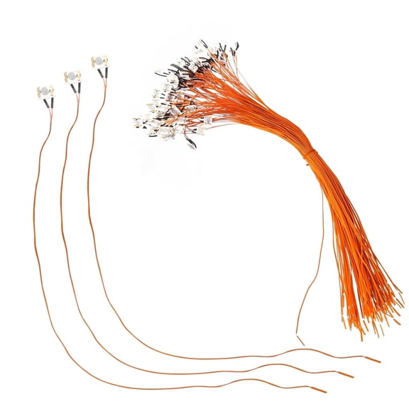 100pcs 50cm(19.68in) Fireworks Firing System Igniter Connecting Wire Fuse Cord for Parties, Weddings & Celebrations