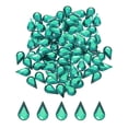 thumbnail image 1 of Uxcell 100Pcs Flat Back Acrylic Teardrop Gems 6x10mm Artificial Rhinestones for DIY Crafts Lake Blue, 1 of 4