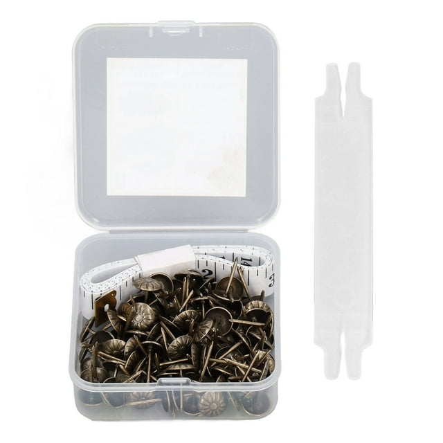 100PCS Furniture Tacks Carbon Steel Indoor Decorative Nail Pins with
