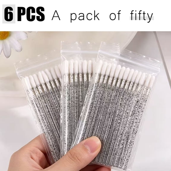 100PCS Glitter Crystal Lip Brush, Disposable Lip Brushes, Lip Gloss Applicators,Lip Gloss Wands Applicator Perfect Makeup Tool Kits