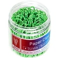 thumbnail image 1 of Sinvic Green Jumbo Paper Clips, 100 Pack, 2 Inch (50 mm), Durable & Rust Resistant, Great for Office, Hospital and DIY Use, 1 of 5