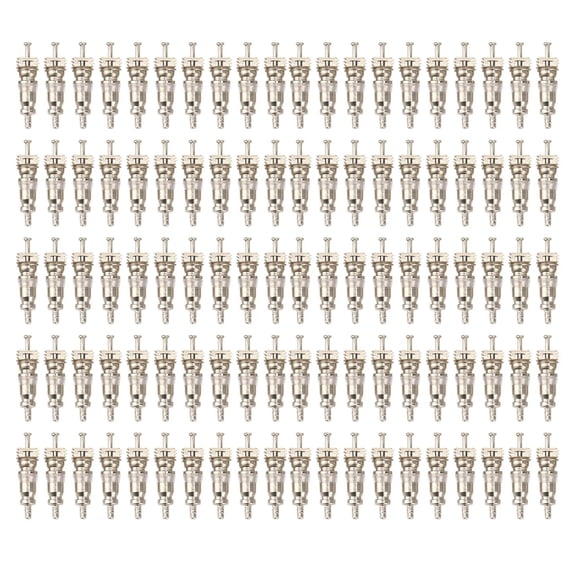 100PCS High Pressure Valve Stem Core Aluminum Alloy Copper Car Air Conditioner Valve Core for R12 Series