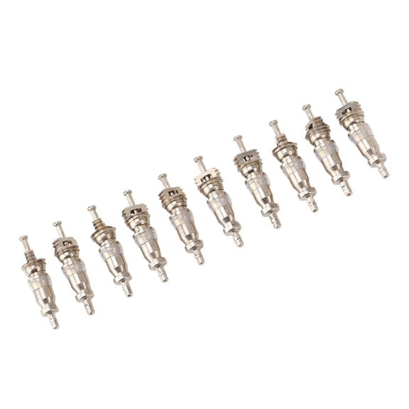 100PCS High Pressure Valve Stem Core Aluminum Alloy Copper Car Air Conditioner for R12 Series