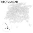 thumbnail image 1 of 100PCS High Quality Ronnie Rig Outdoor Sports Carp Fishing Stoper Pop UP Boilies Stop Hook Stops Beads Fishing Hair Chod TRANSPARENT, 1 of 8