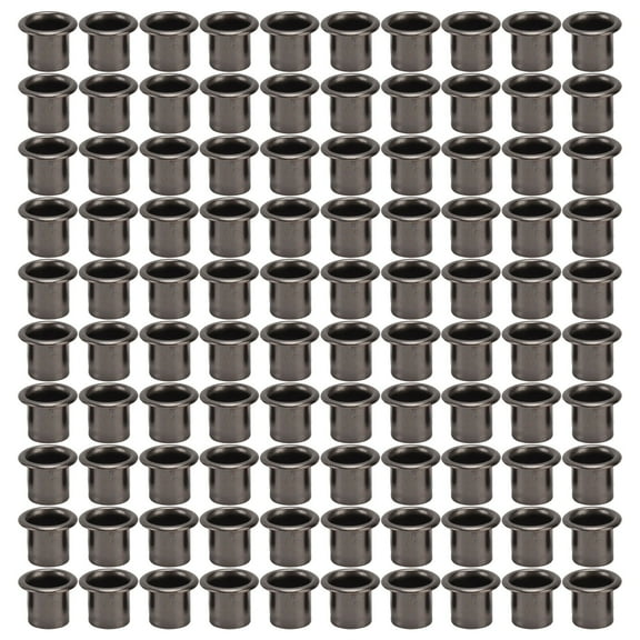 100PCS Metal Rivet Eyelets Round Inner Hole Grommets Air Holes DIY Leather Handicraft Accessories 6mm / 0.24in