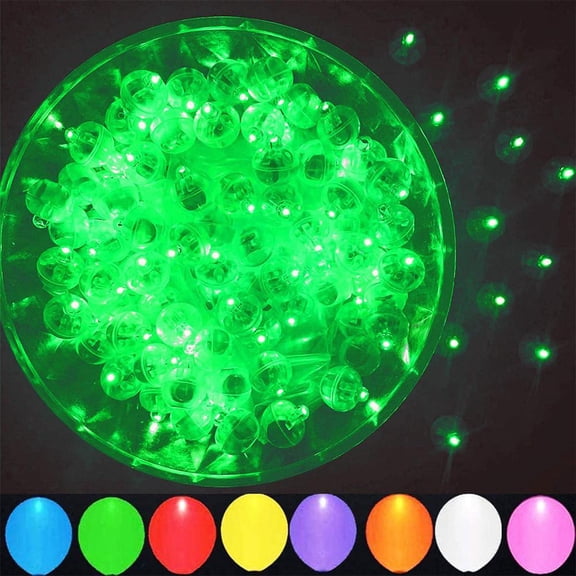 100PCS Mini Light Ball Balloon Light For Wedding Birthday Graduation Carnival Party Decorations