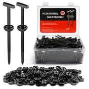 100PCS Self Locking Heavy Duty Nylon Cable Tie Buckles, Universal Car Fasteners for Fender Trunk Repair, Wire Bundling Home Garage Use
