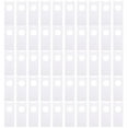 thumbnail image 1 of 100PCS/Pack Plant Tags Labels for Garden Decor, Nursery Plants Vegetable Markers, Flower Identification Stakes for Home and Outdoor Use, 1 of 9