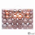 thumbnail image 1 of 100PCS Per Box Shatterproof Christmas Ball Ornaments, 18 Color Plastic Hanging Tree Decorations For Xmas Party Wedding Holiday Decor,rose gold,Christmas, 1 of 20