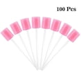 thumbnail image 1 of 100PCS Pink Sponge Foam Swabs – Lint-Free Cleaning Swabs for Printer, Optical Equipment, Electronics & More, 1 of 5
