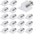 thumbnail image 1 of 100PCS Plastic Back Drawer Supports, Drawer Repair Kit with Screws, Furniture Drawer Reinforcements, Sagging Repair Kit--, 1 of 5