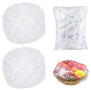 100PCS Food Wrap great it value Food Grade Household Cling Film BPA Free Safe Not Crack Easily Flexible And Reusable
