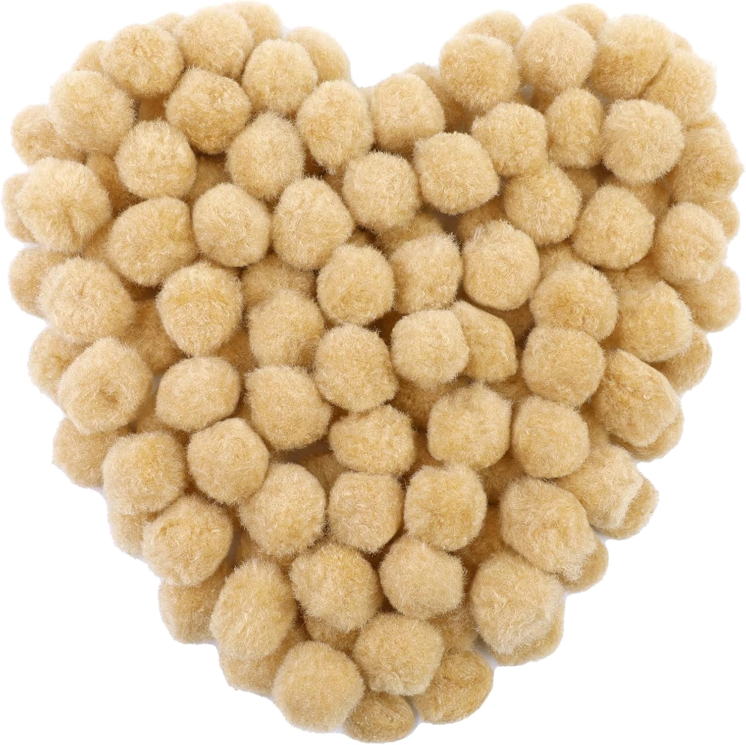 100pcs Wooden Pom Pom Buttons For Hats - Removable Fasteners For Knitting & DIY Crafts (2cm) - View #4