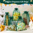 thumbnail image 2 of 100pcs Organza Favor Bags – 3x4 & 4x6 – Sheer Fabric, Drawstring – Wedding, Party, Candy, Jewelry 2 of 3
