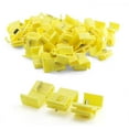 100Pcs Quick Terminals, Cable Connectors, Yellow AWG1012
