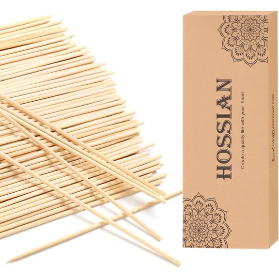 100PCS Reed Diffuser Sticks-Natural Rattan Sticks Reed diffusers-Diffuser Replacement Sticks for Aroma Fragrance Reeds for Essential Oil diffusers Refills (7"*3mm Primary Color)