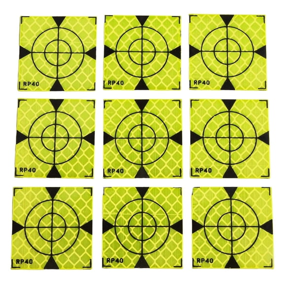 100PCS Reflective Measurement Stickers for Use with Speedometers and Measuring Instruments (A)