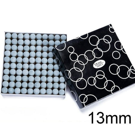 100PCS Replacements Of Pool Billiard Slip On Pool Cue Stick Tips 9/10/11/12/13mm