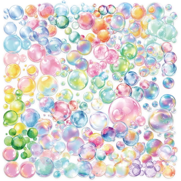 100PCS Scrapbook Stickers for Adults, Bubble Stickers for Scrapbooking, Personalized Custom Bulk Waterproof Stickers for Laptop Water Bottle Book Planner