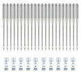thumbnail image 1 of 100PCS Sewing Machine Needles Regular Point Needle for Singer , Assorted Size 65/9, 75/11, 90/14, 100/16, 110/18 iron Silver,100 * sewing machine needles, 1 of 6