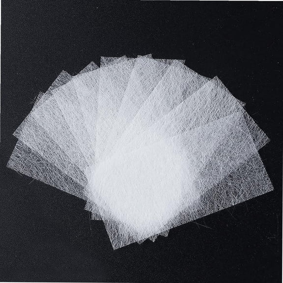 100PCS Silk Nail Wrap, Magical Nail Extension Silk Fiberglass Nail Care Fiberglass Silk Nails Wrap Stickers Non-Woven French Nail Warp for Gel Extension Nail Art Tools